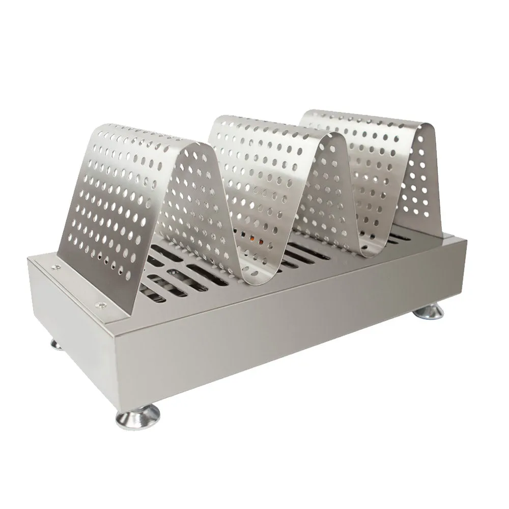 A-W654 Bubble Waffle Warmer | Commercial Egg Waffle Warmer | Manual Control | Stainless Steel