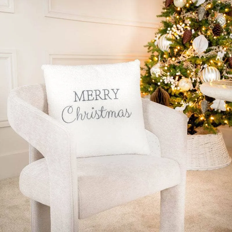 Boucle Xmas Cushion - 40cm