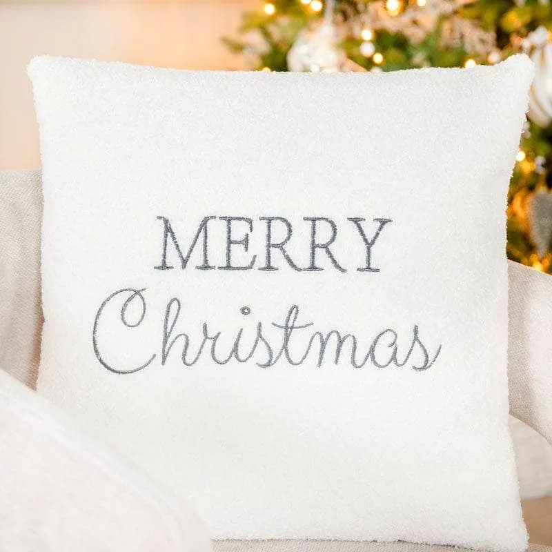 Boucle Xmas Cushion - 40cm