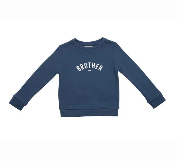 Brother Sweatshirt - Denim Blue