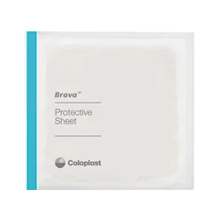 Coloplast 3210 Brava Protective Sheet Size 4" x 4" (10cm x 10cm)