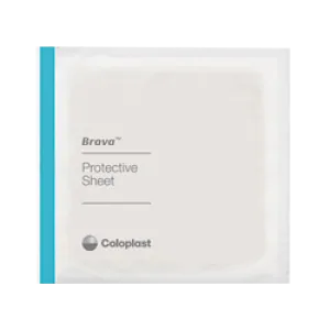 Coloplast 3210 Brava Protective Sheet Size 4" x 4" (10cm x 10cm)
