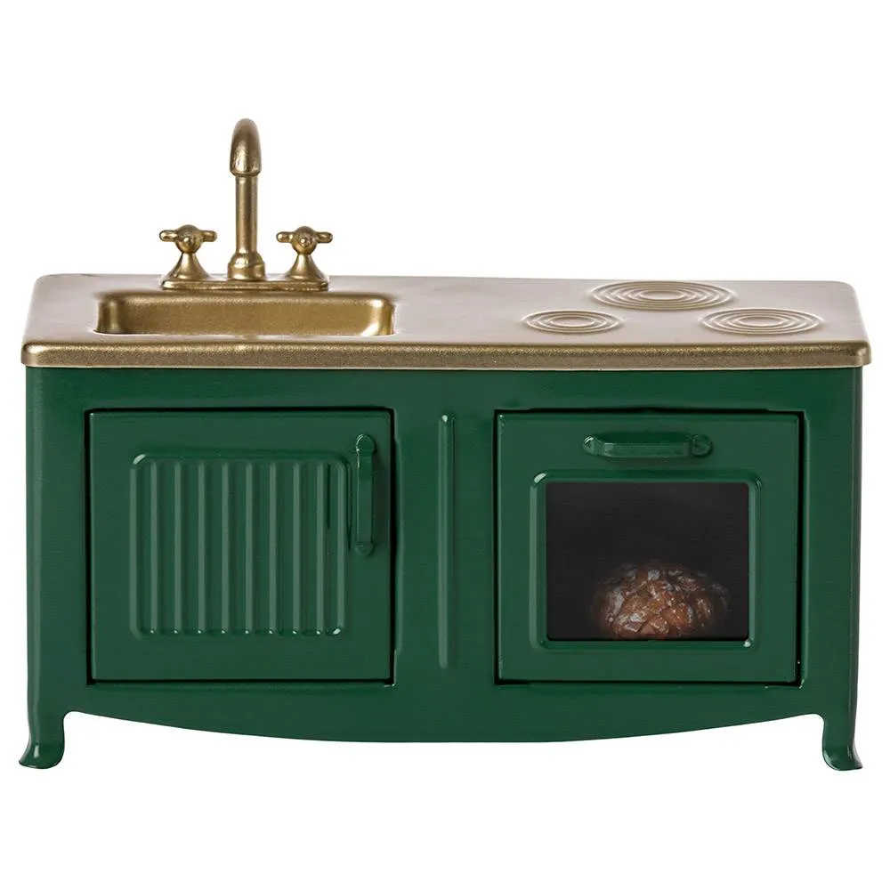 Cucina verde per topolini