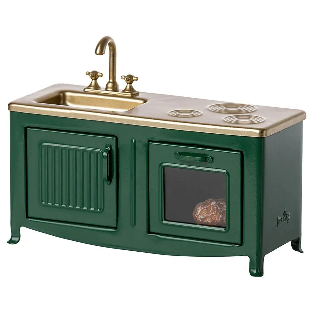 Cucina verde per topolini