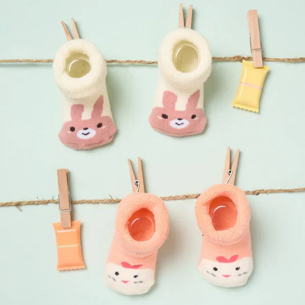 Cute Animals Socks - Pack of 2