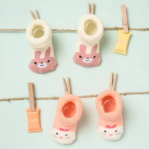 Cute Animals Socks - Pack of 2