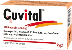CUVITAL, coenzyme Q10, selenium, Protective vitamins