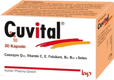 CUVITAL, coenzyme Q10, selenium, Protective vitamins