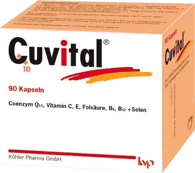 CUVITAL, coenzyme Q10, selenium, Protective vitamins