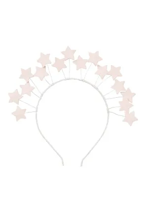 Floating Crown - Light Pink Glitter Stars