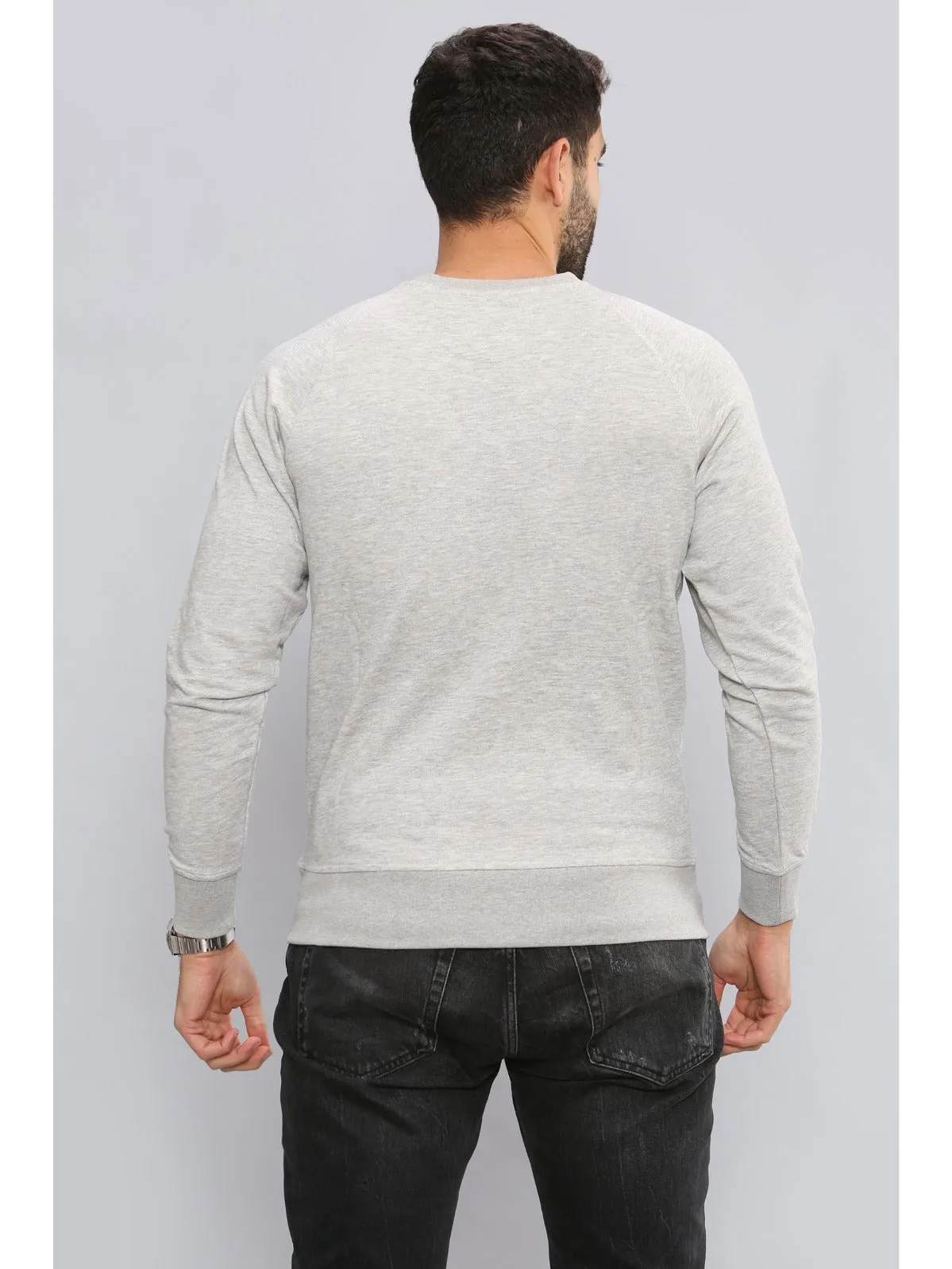 Gant Mens Casual Printed Long Sleeved Sweatshirt