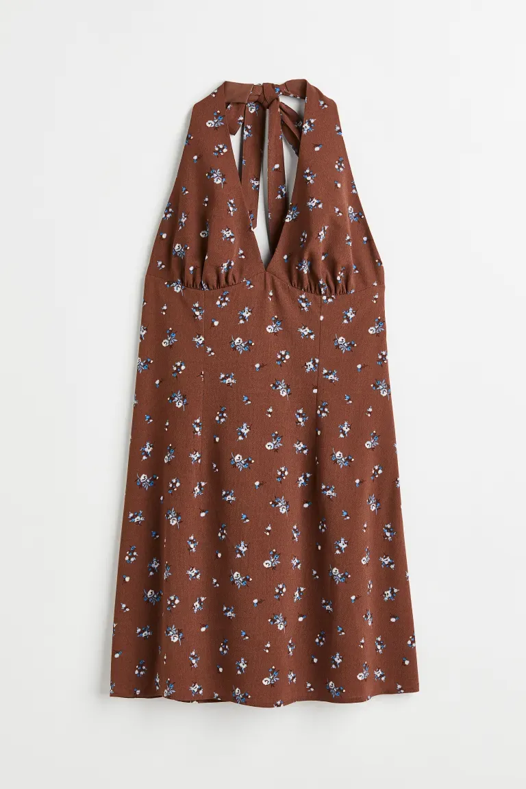 Halterneck dress
