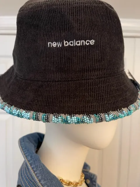 Hand Beaded Bucket Hat