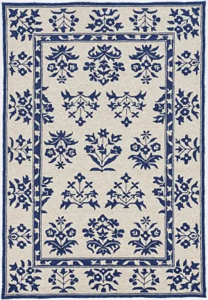 Harbor 4208 Haven Sand/Blue Rug