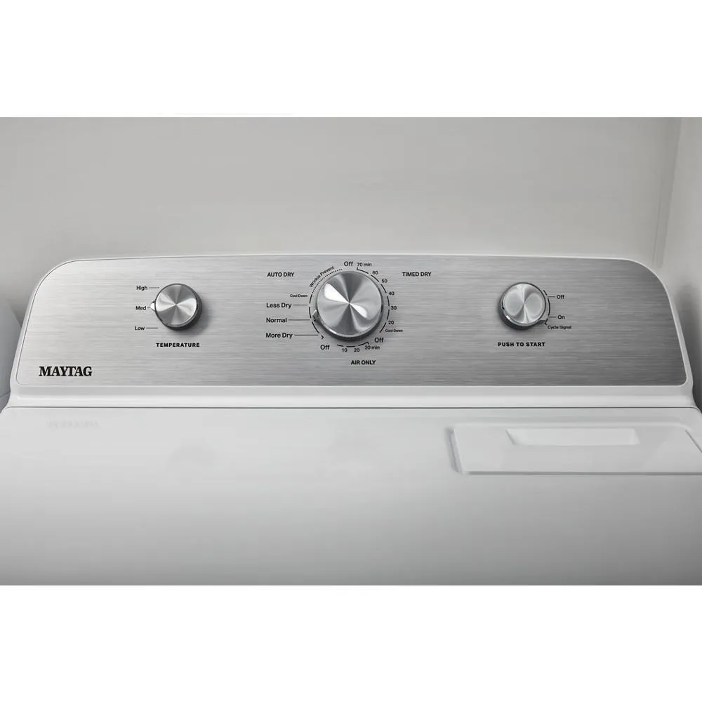 Maytag MED4500MW FrontLoad Electric Wrinkle Prevent Dryer - 7.0 cu. ft.