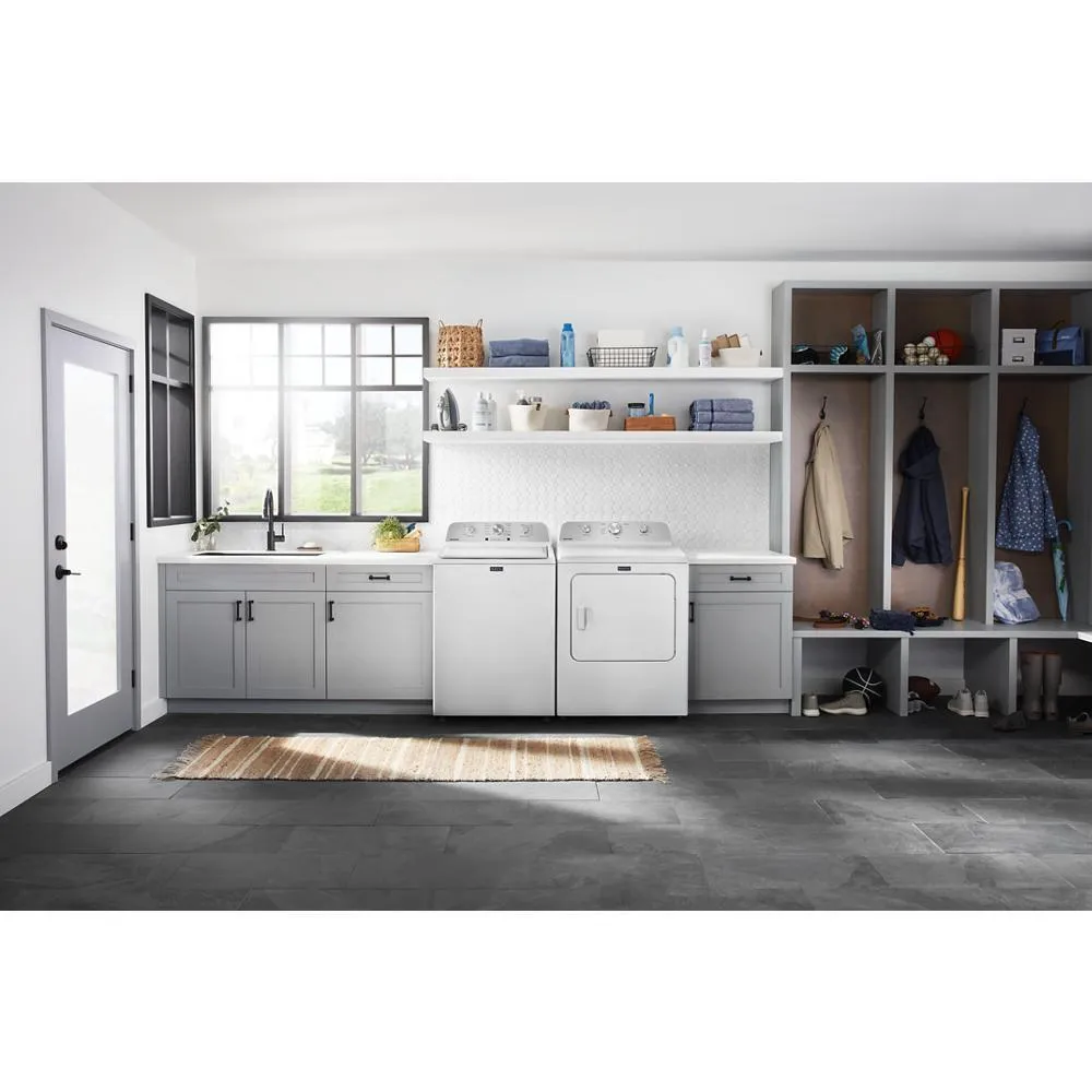 Maytag MED4500MW FrontLoad Electric Wrinkle Prevent Dryer - 7.0 cu. ft.