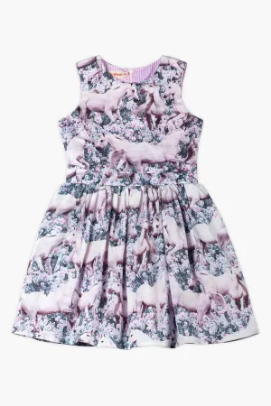 Paper Wings Dream Field Girls Dress