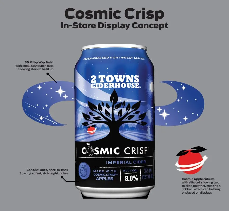 POS - 2 Towns - Apple Hanger (Cosmic Crisp)