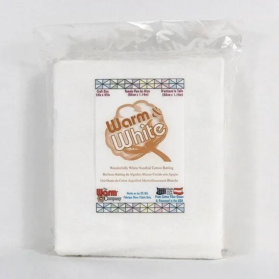 Warm & White 34x45 Craft Size